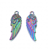 2332h Zawieszka holo ze stopu metalu bez kadmu bez ołowiu Rainbow Color 1 sztuka